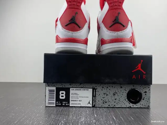 One Kick Air 4 Red Cement DH6927-161 Jordan 0703